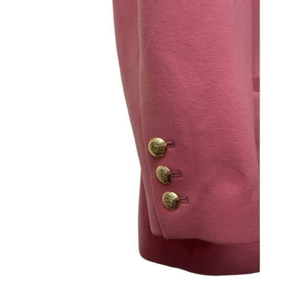 Talbots Women's 24W Blazer Barbie Office Career Preppy Easter Fuchsia 90's Chic - Picture 5 of 10